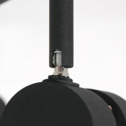 Luminaires Steinhauer Plafonnier Steinhauer Natasja LED Noir, 3 lumières* Éclairage Led