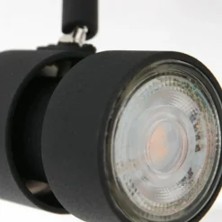 Luminaires Steinhauer Plafonnier Steinhauer Natasja LED Noir, 4 lumières* Éclairage Led