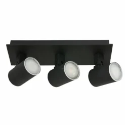 Luminaires Steinhauer Plafonnier Steinhauer Points noirs LED Noir, 3 lumières* Éclairage Led