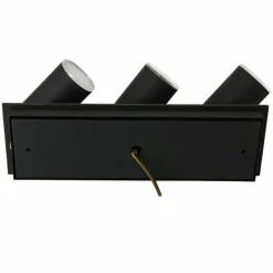 Luminaires Steinhauer Plafonnier Steinhauer Points noirs LED Noir, 3 lumières* Éclairage Led