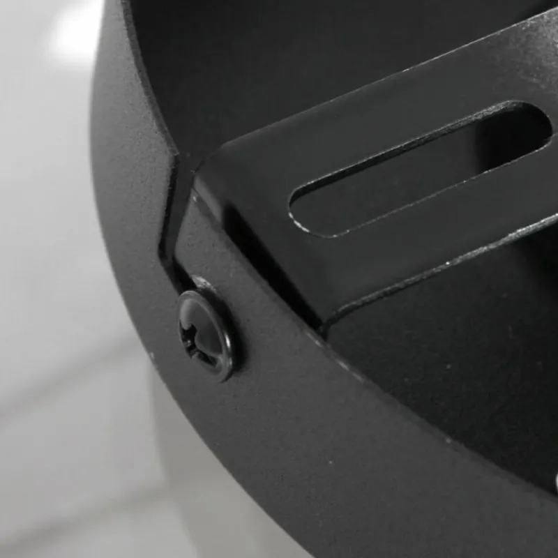 Suspension Verre Fumé-Luminaires Steinhauer Plafonnier Steinhauer Reflexion Noir, 1 lumière