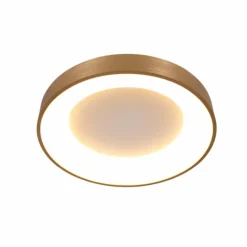 Lampes Dorées-Luminaires Steinhauer Plafonnier Steinhauer Ringlede Or, Blanc, 1 lumière