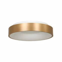 Lampes Dorées-Luminaires Steinhauer Plafonnier Steinhauer Ringlede Or, Blanc, 1 lumière