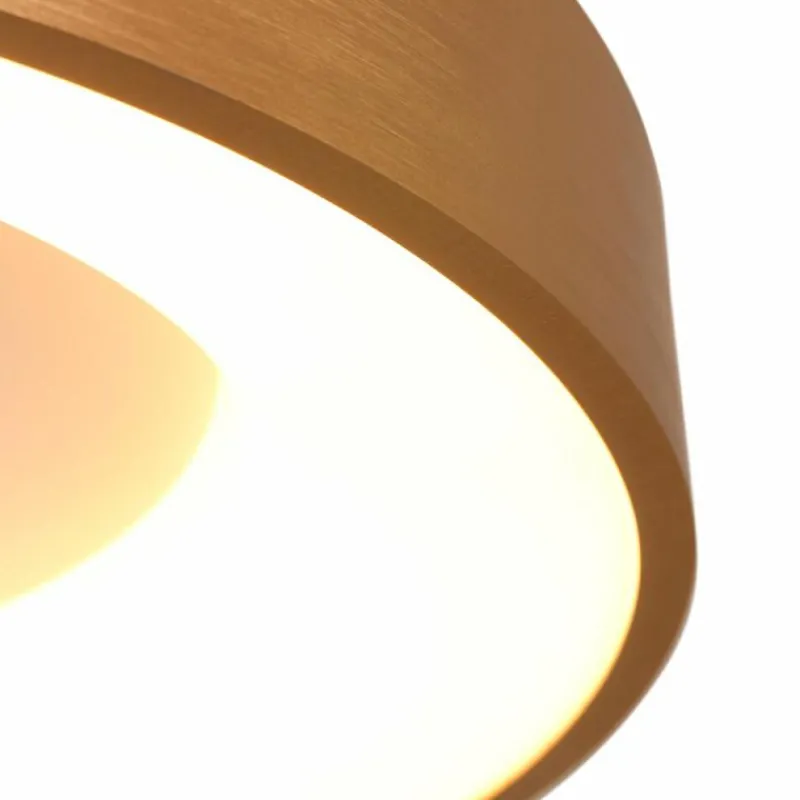 Lampes Dorées-Luminaires Steinhauer Plafonnier Steinhauer Ringlede Or, Blanc, 1 lumière