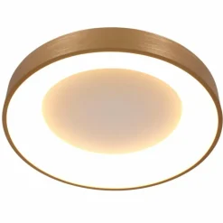 Lampes Dorées-Luminaires Steinhauer Plafonnier Steinhauer Ringlede Or, Blanc, 1 lumière