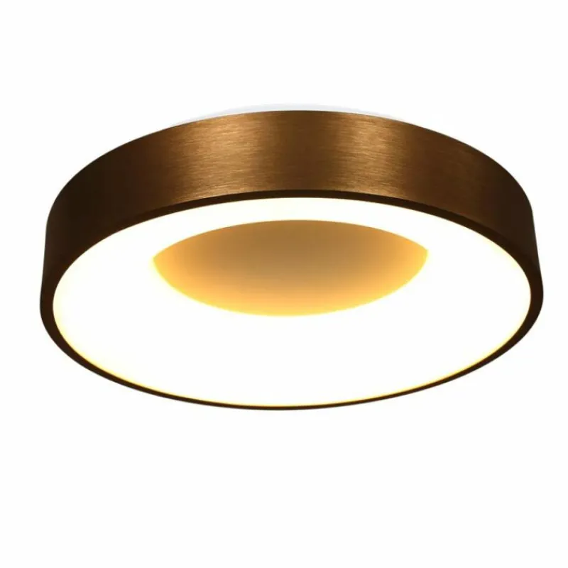 Luminaires Steinhauer Plafonnier Steinhauer Ringlede Bronze, 1 lumière* Éclairage Led