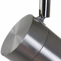 Luminaires Steinhauer Plafonnier Steinhauer Upround LED Gris, Nickel mat, 1 lumière