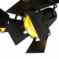 Lampes Industrielles-Luminaires Steinhauer Plafonnier Steinhauer Woschnik Noir, 2 lumières