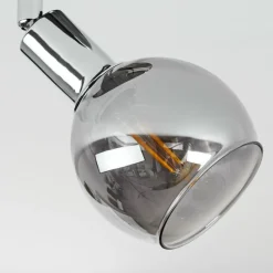 hofstein Plafonnier Stranderod Chrome, 1 lumière