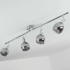 hofstein Plafonnier Stranderod Chrome, 4 lumières