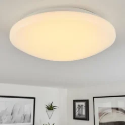 hofstein Plafonnier Stungchhveng LED Blanc, 1 lumière