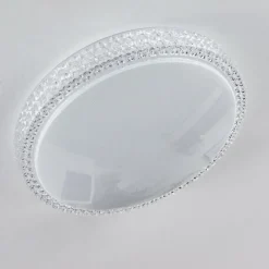 hofstein Plafonnier Suno LED Transparent, Blanc, 1 lumière