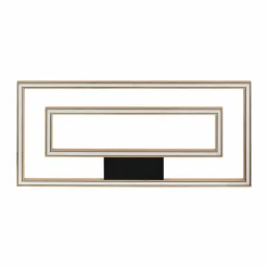 Luminaires Scandinaves-hofstein Plafonnier Surisultana LED Bois clair, 2 lumières