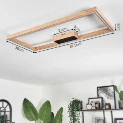 Luminaires Scandinaves-hofstein Plafonnier Surisultana LED Écru, 1 lumière