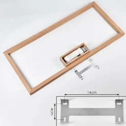 Luminaires Scandinaves-hofstein Plafonnier Surisultana LED Écru, 1 lumière