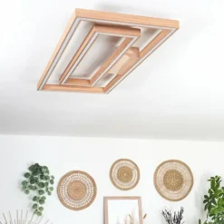 hofstein Plafonnier Surisultana LED Écru, 2 lumières