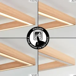 Luminaires Scandinaves-hofstein Plafonnier Surisultana LED Écru, 1 lumière