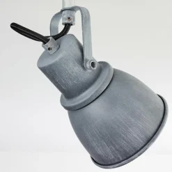 Lampes Industrielles-hofstein Plafonnier Susu Gris, 3 lumières