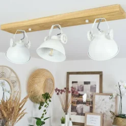 Luminaires Scandinaves-hofstein Plafonnier Svanfolk Blanc, 3 lumières
