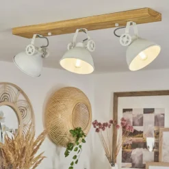 Luminaires Scandinaves-hofstein Plafonnier Svanfolk Blanc, 3 lumières