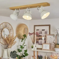 Luminaires Scandinaves-hofstein Plafonnier Svanfolk Blanc, 3 lumières