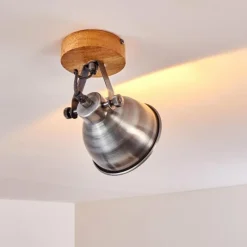 Lampes En Bois-hofstein Plafonnier Svanfolk Bois clair, 1 lumière