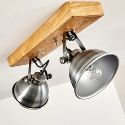 Lampes En Bois-hofstein Plafonnier Svanfolk Bois clair, 2 lumières