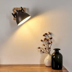 Lampes Industrielles-hofstein Plafonnier Svanfolk Brun, Noir, Blanc, 1 lumière