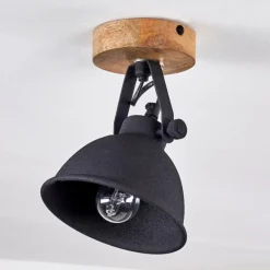 Lampes Industrielles-hofstein Plafonnier Svankfolk Bois clair, 1 lumière