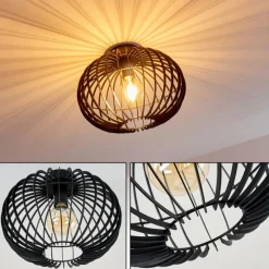 hofstein Plafonnier Svensbyn Noir, 1 lumière