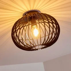 hofstein Plafonnier Svensbyn Noir, 1 lumière