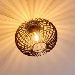 hofstein Plafonnier Svensbyn Noir, 1 lumière