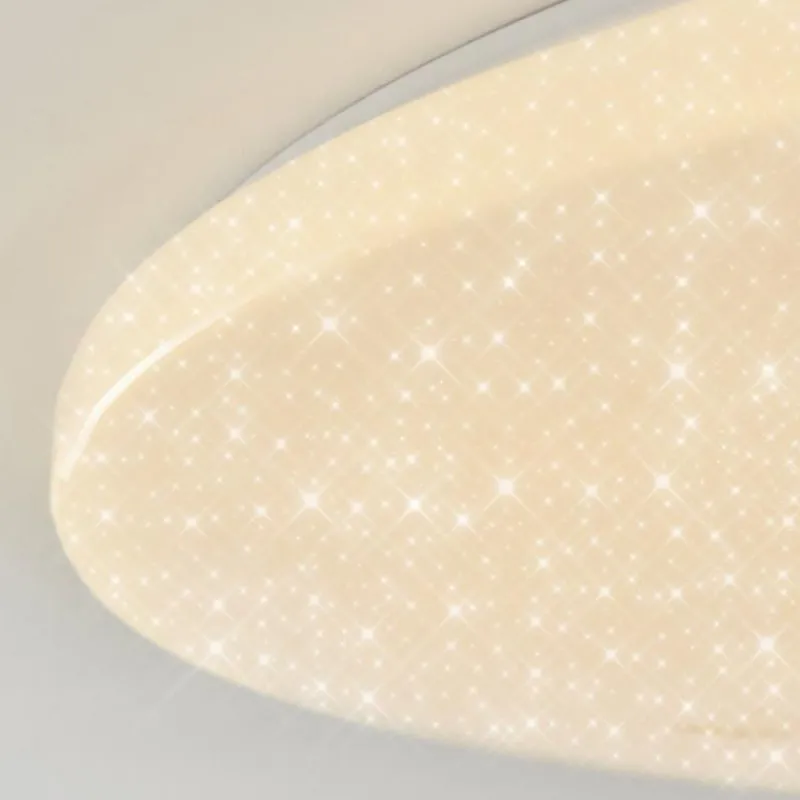 hofstein Plafonnier Sweet LED Blanc, 1 lumière, Télécommandes