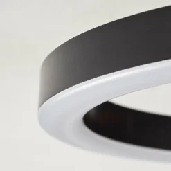 hofstein Plafonnier Taboneira LED Noir, 1 lumière