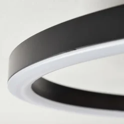 hofstein Plafonnier Taboneira LED Noir, 1 lumière