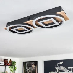 hofstein Plafonnier Taboneira LED Écru, Noir, 2 lumières