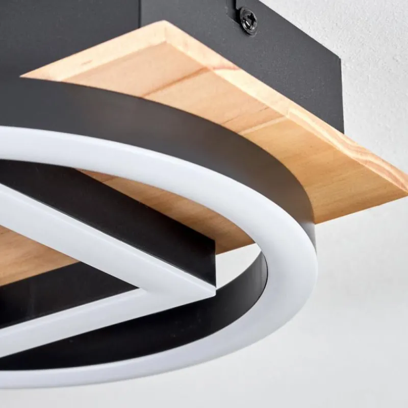 hofstein Plafonnier Taboneira LED Écru, Noir, 2 lumières