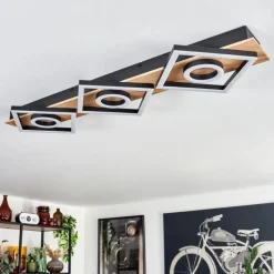 hofstein Plafonnier Taboneira LED Écru, Noir, 3 lumières