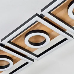 hofstein Plafonnier Taboneira LED Écru, Noir, 3 lumières