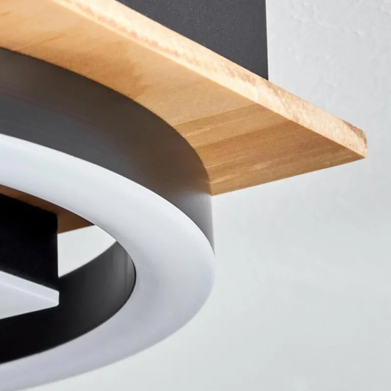 hofstein Plafonnier Taboneira LED Écru, Noir, 3 lumières