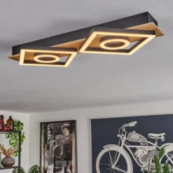 hofstein Plafonnier Taboneira LED Écru, Noir, 2 lumières