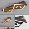 hofstein Plafonnier Taboneira LED Brun foncé, Noir, 2 lumières