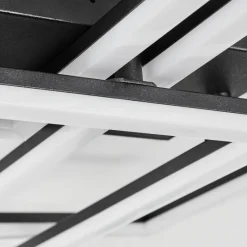 hofstein Plafonnier Taleta LED Noir, 1 lumière