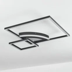 hofstein Plafonnier Taleta LED Noir, Blanc, 1 lumière