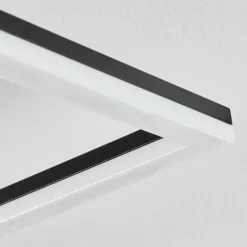 hofstein Plafonnier Taleta LED Noir, 1 lumière, Télécommandes