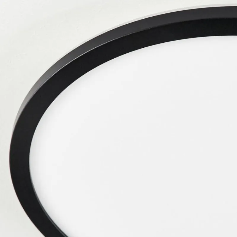 hofstein Plafonnier Tamesch LED Noir, 1 lumière