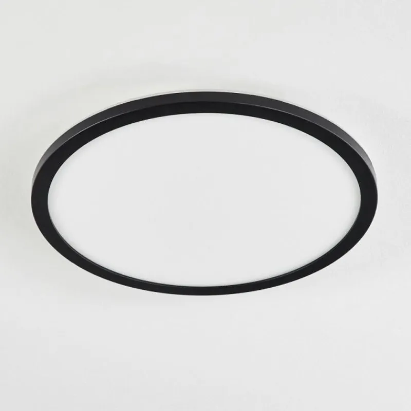 hofstein Plafonnier Tamesch LED Noir, 1 lumière