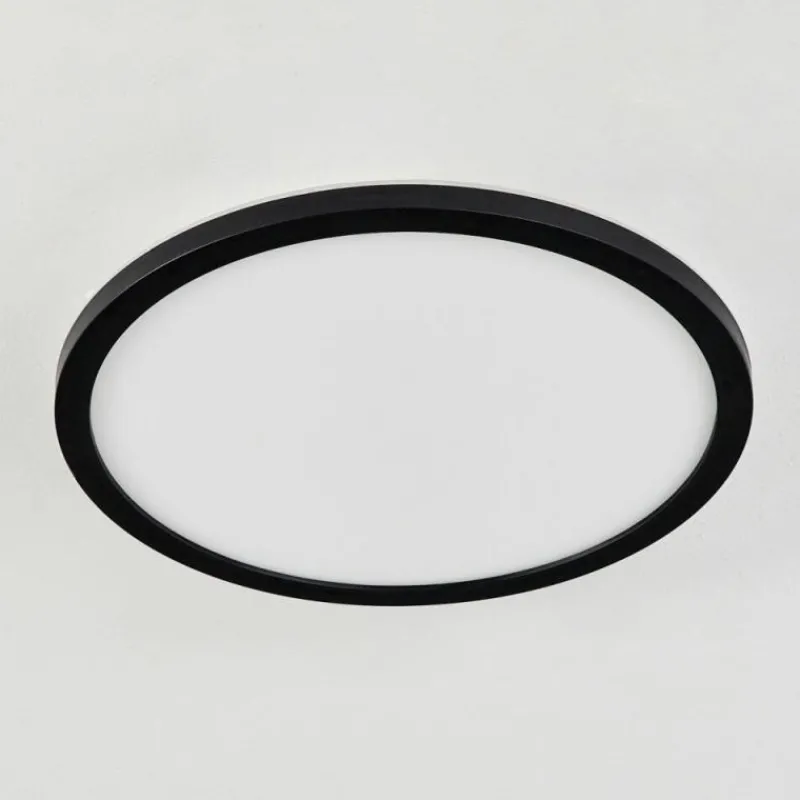 hofstein Plafonnier Tamesch LED Noir, 1 lumière