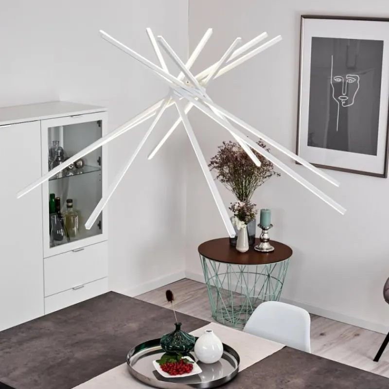 hofstein Plafonnier Teles LED Blanc, 1 lumière