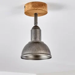 Luminaires Rustiques-hofstein Plafonnier Tholen Brun, 1 lumière